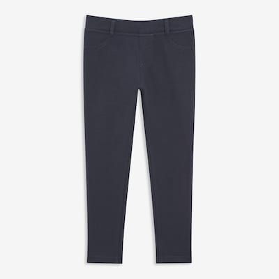 Pantalon en tricot pour filles - JF Bleu nuit