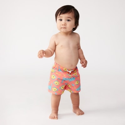 Baby Boys' Swim Trunk - Coral