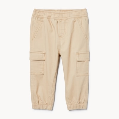 Pantalon jogging cargo extensible, bbs garons - Sable Ple