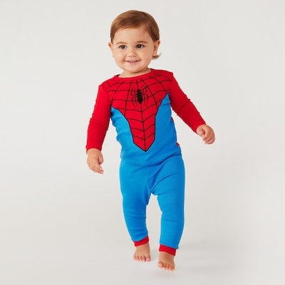 Ens. pyjama Marvel Spider-Man pour bébés - BLEU ROYAL