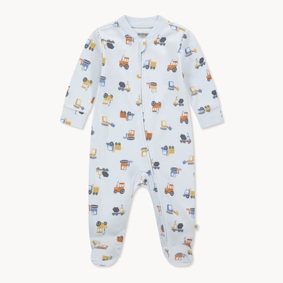 Combinaison pieds Huggies pour bbs garons - Bleu Ple