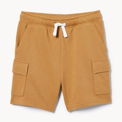 Short cargo en ratine boucle pour garons