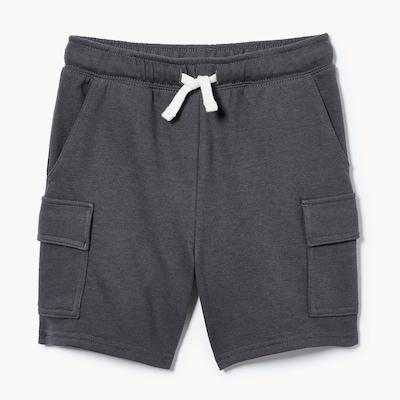 Short cargo en ratine boucle pour garons