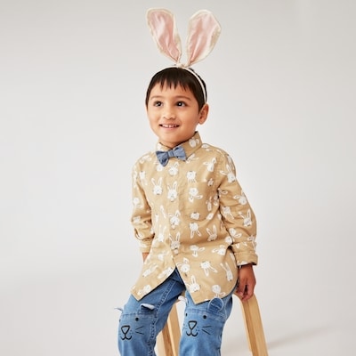 Chemise Oxford pour petits garons