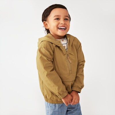 Anorak froiss pour petits garons