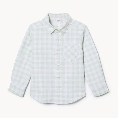 Toddler Boys' Gingham Shirt