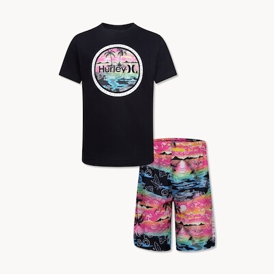 Ensemble 2pices Hurley pour petits garons