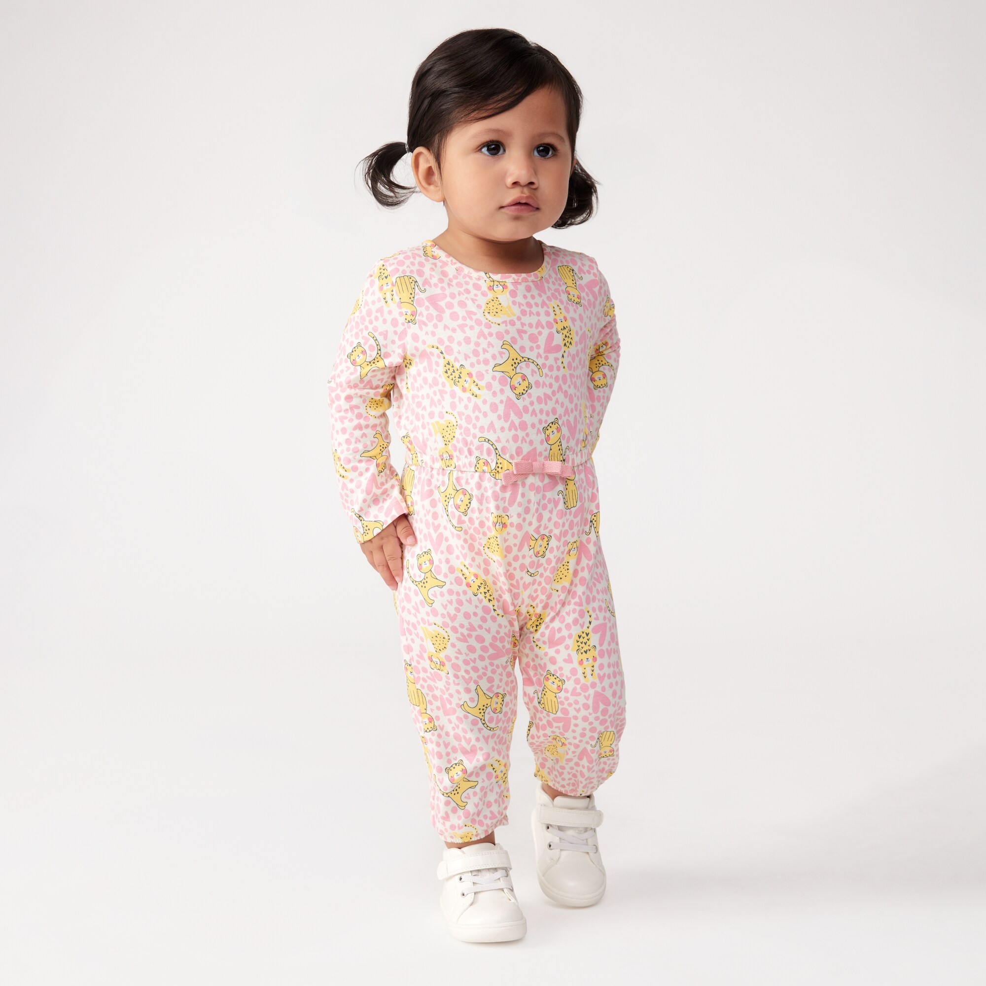 Baby Girls' Knit Romper