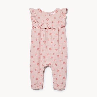 Barboteuse en gaze pour bbs filles