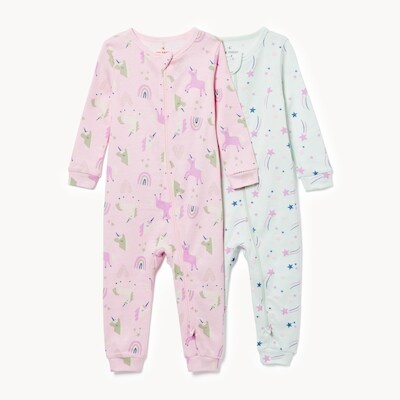 Ensemble de 2dormeuses pour bbs filles