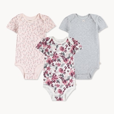 Huggies Baby Girls' Huggies 3 Pack Bodysuits 1 ea, $18.00/1ea