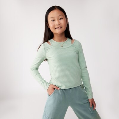 Kid Girls' Layered Top