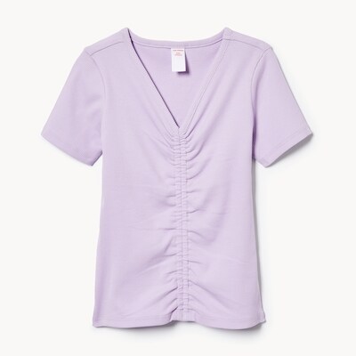 Kid Girls' Ruched Front T-Shirt