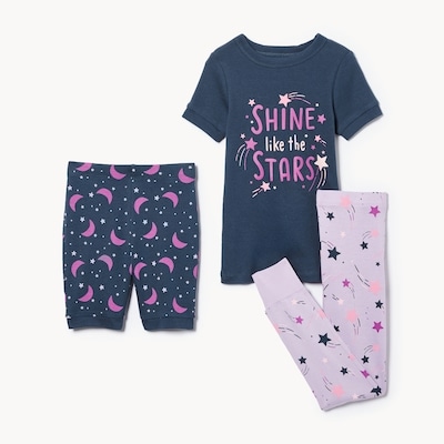 Ensemble pyjama 3pices pour filles