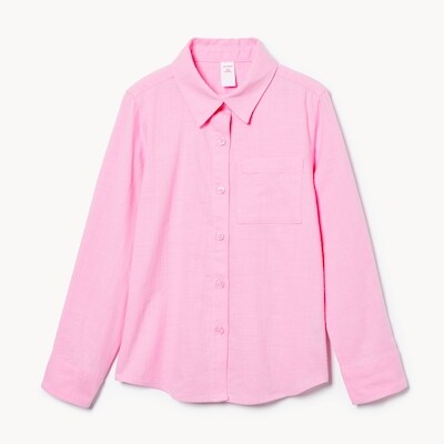 Kid Girls' Button-Down Shirt