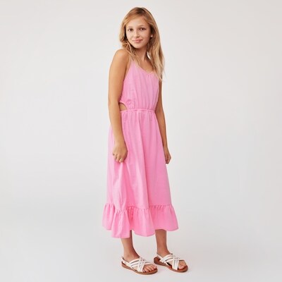 Robe dcoupe pour filles