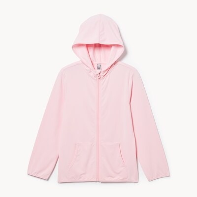 Haut capuchon sport en toffe maille, filles