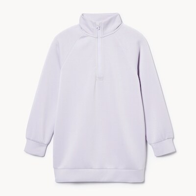 Robe sport fermeture clair un quart pour filles