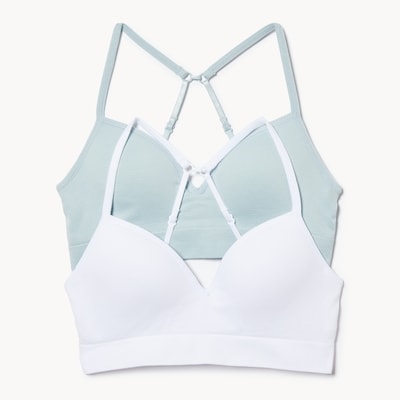 Ens. de 2soutiens-gorges sans couture pour filles