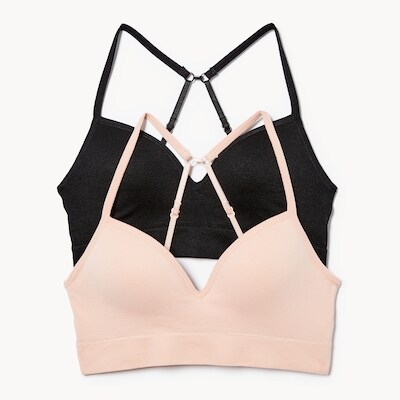 Ens. de 2soutiens-gorges sans couture pour filles