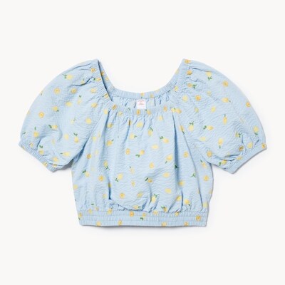 Haut froiss pour filles