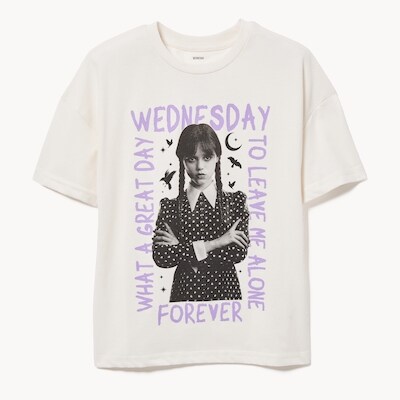 T-shirt Mercredi pour filles