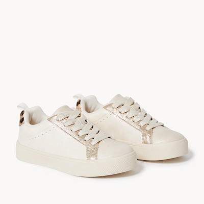 Kid Girls' Casual Sneakers - Light Gold