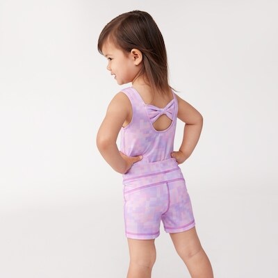 Combinaison de gymnastique sport, petites filles