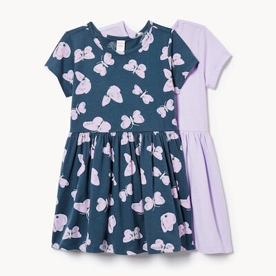 Toddler Girls' 2-Pack Dress - Indigo