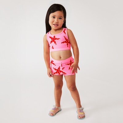 Ens. maillot bain sport 2pices, petites filles