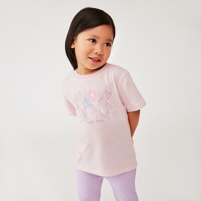 T-shirt manches courtes pour petites filles