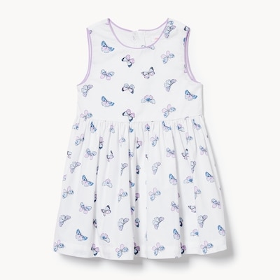 Robe en popeline pour petites filles