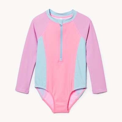 Maillot de bain solaire pour petites filles