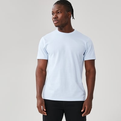 Men's Essential Crew Neck Tee - Powder Blue