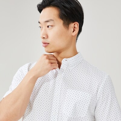 Men's Flex Short Sleeve Button-Down Shirt