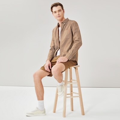 Chemise souple boutonne pour hommes