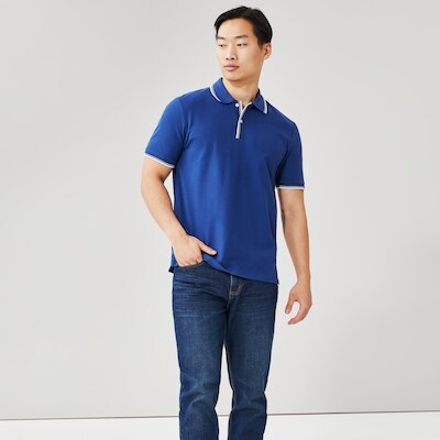 Polo piqu essentiel pour hommes