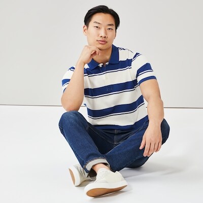 Polo piqu essentiel pour hommes