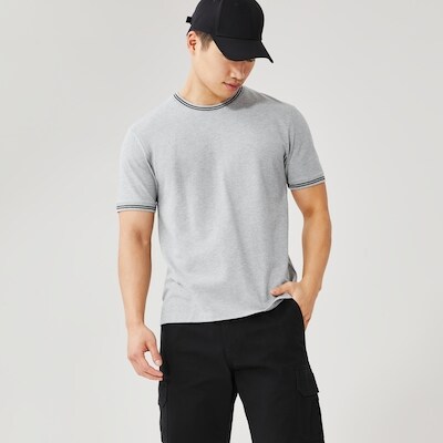 T-shirt piqu essentiel pour hommes