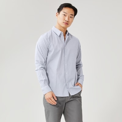 Men's Premium Dress Shirt - Dark Navy