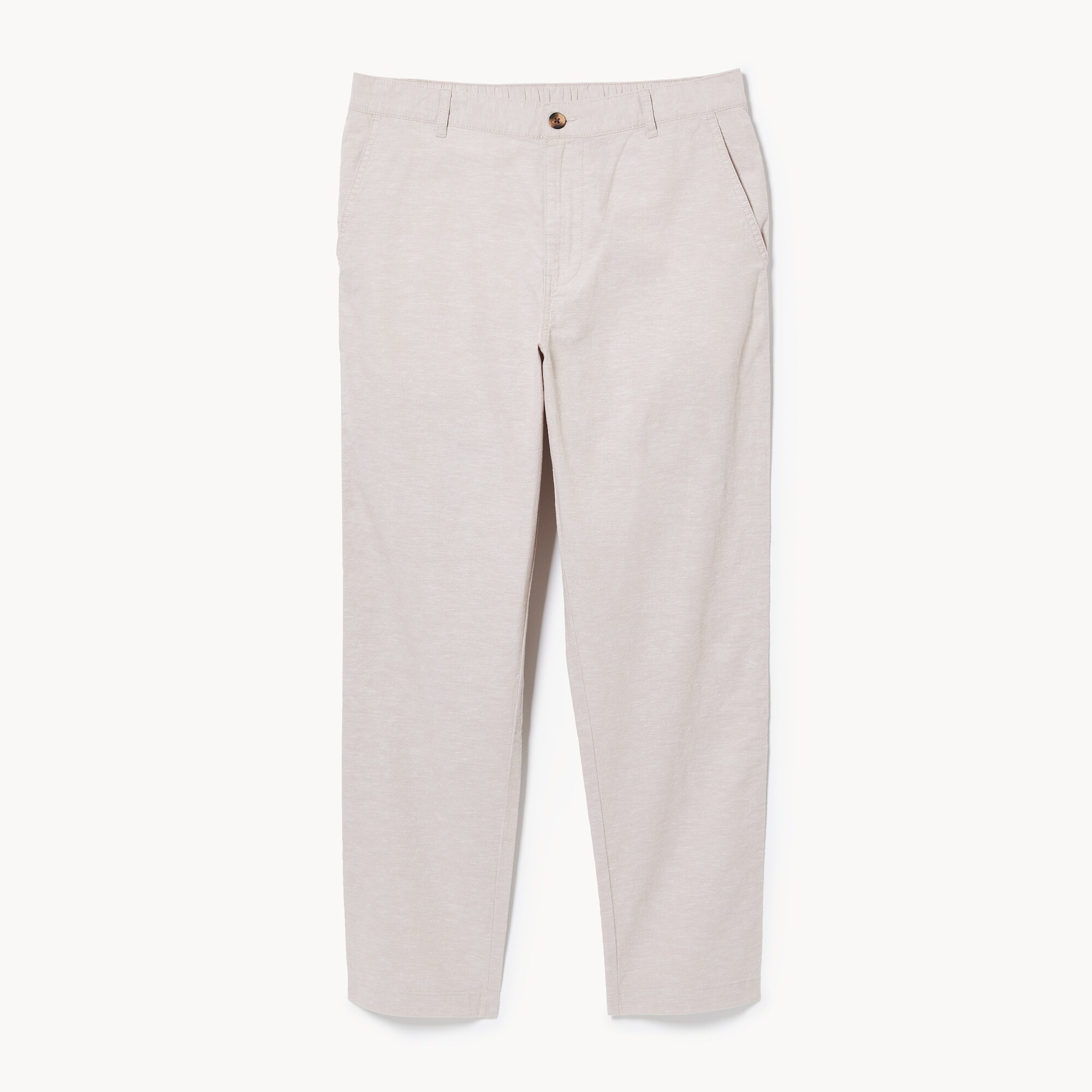 Pantalon en mélange de lin pour hommes
