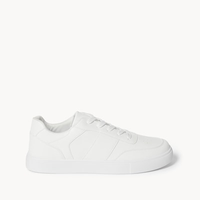 Espadrilles à lacets pour hommes - Blanc