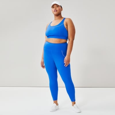 Legging sport réfléchissant Femmes+ - Bleu Vif