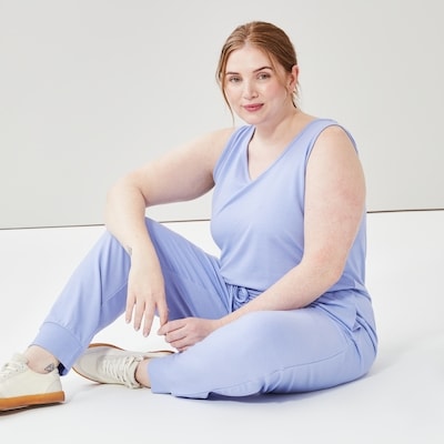 Women+ Active Terry Jumpsuit - Lavender