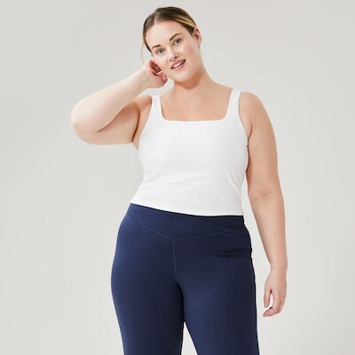Women+ Active Balance Square Neck Tank