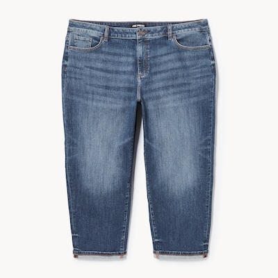 Women+ Dark Wash Relaxed Fit Jean - Dark Wash