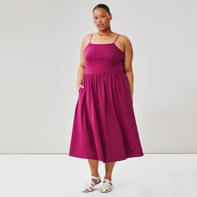 Robe midi en tricot Femmes+