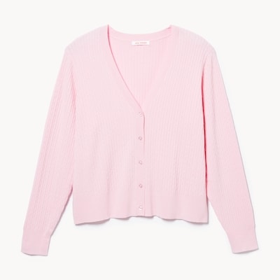 Women+ Cable Knit Cardigan