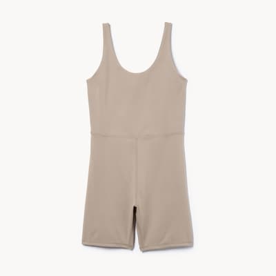 Robe short sport équilibre - Brun Pâle