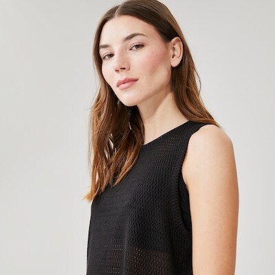 Cami cache-maillot crochete